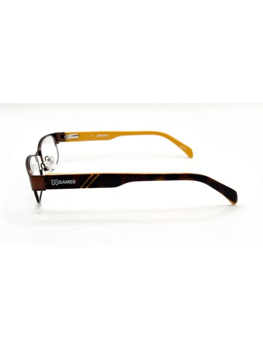 X Games Biker 210 Satin Brown Authentic Eyeglasses 49-16-135